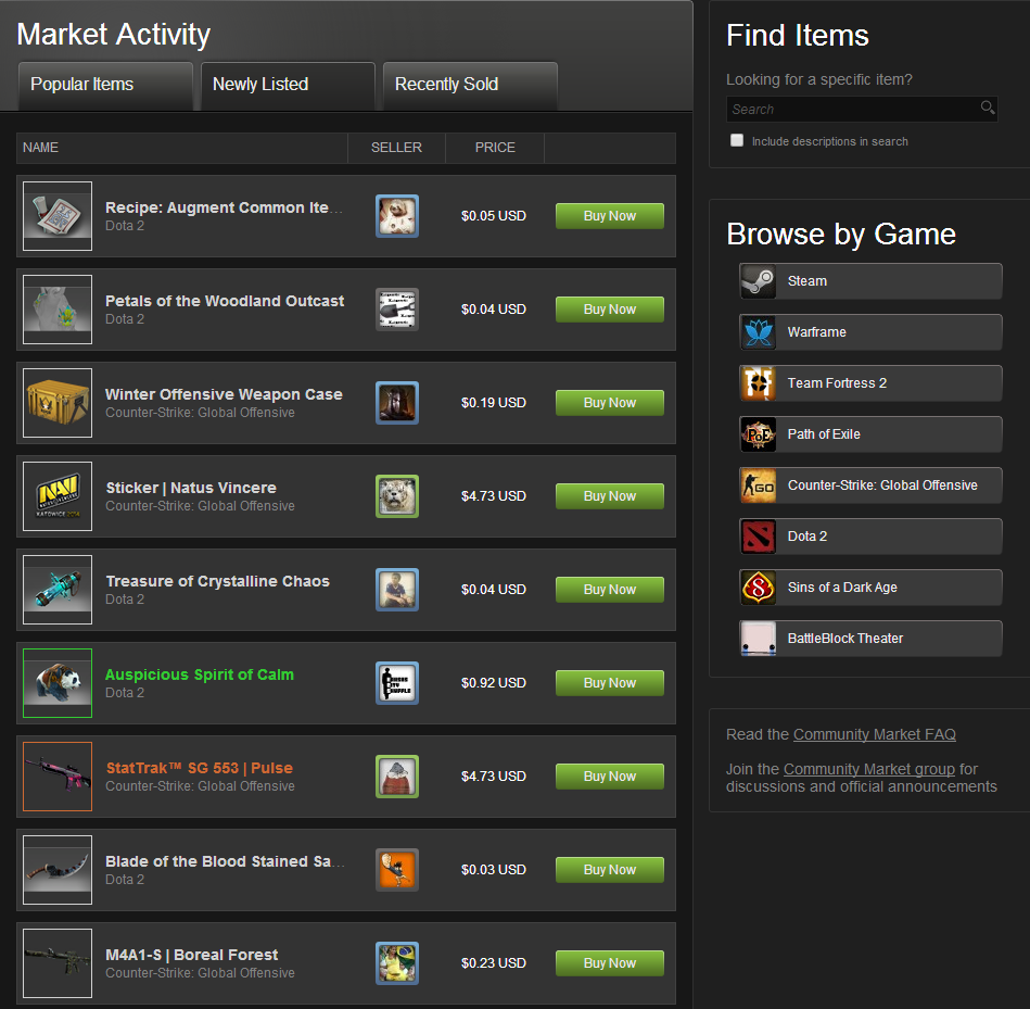 Steam Community Market :: Listings for 1353300-Anna